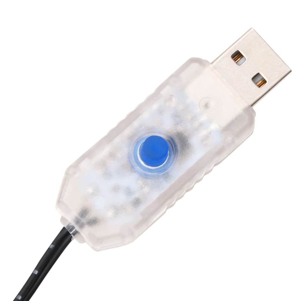 Palmträd med LED varmvit 88 LEDs 150 cm