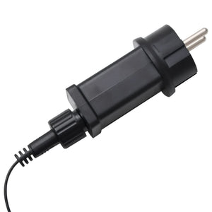 Uppblåsbar snögubbe med LEDs 370 cm