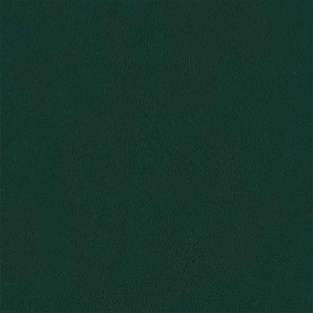 Ramsäng med madrass mörkgrön 140x190 cm sammet