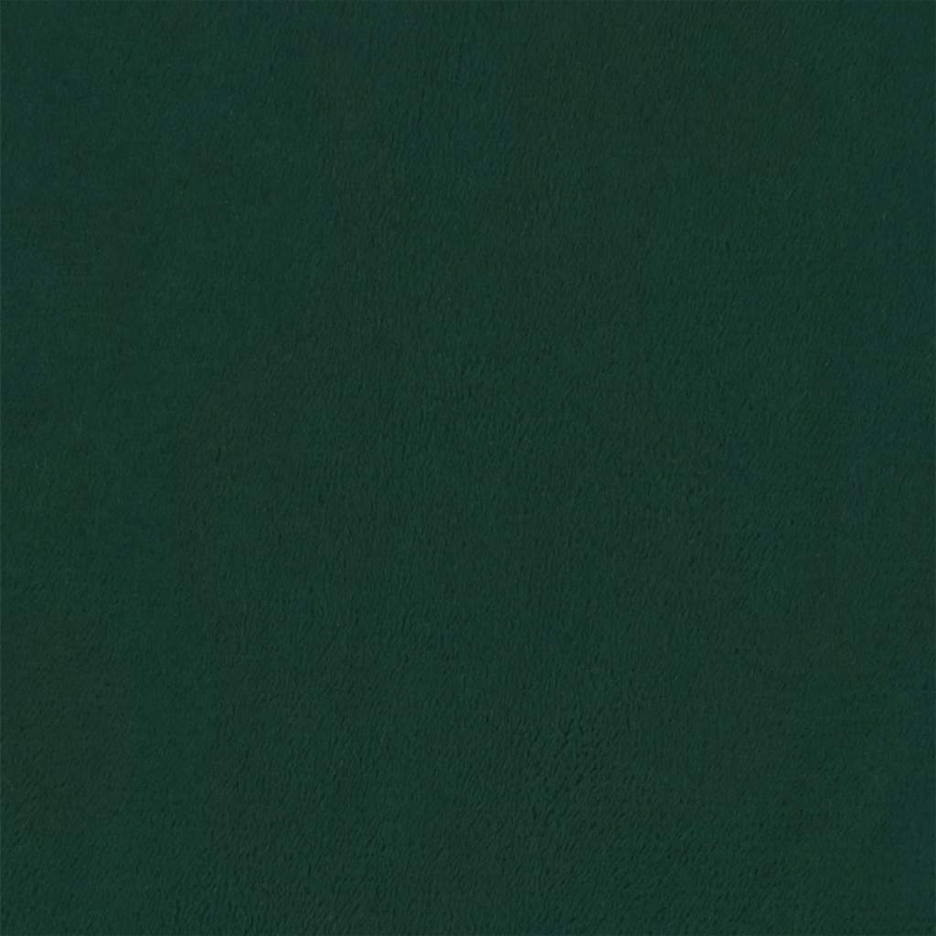 Ramsäng med madrass mörkgrön 180x200 cm sammet