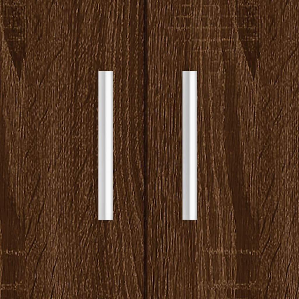 Akvariebänk brun ek 81x36x73 cm konstruerat trä