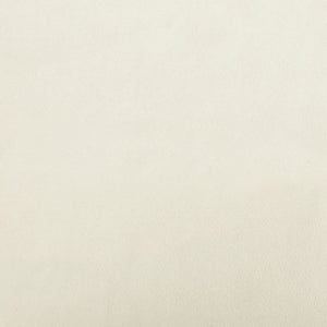 Barnsoffa gräddvit 60x40x30 cm sammet