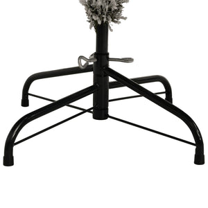 Plastgran med snö gångjärn 210 cm