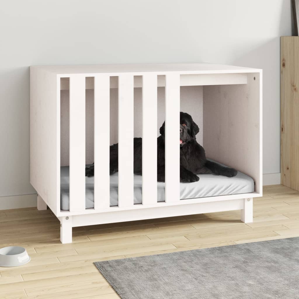 Hundhus Vit 90 x 60 x 67 cm