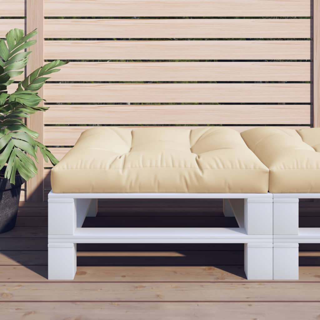 Dyna till pallsoffa beige 70x70x12 cm