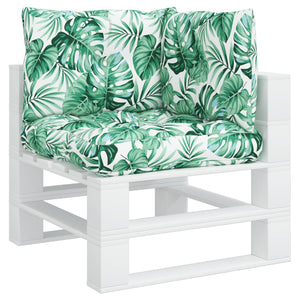 Palldynor 3 st bladmönster tyg