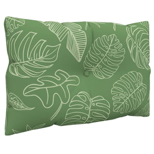 Dynor till pallsoffa 3 st bladmönster Oxford-tyg