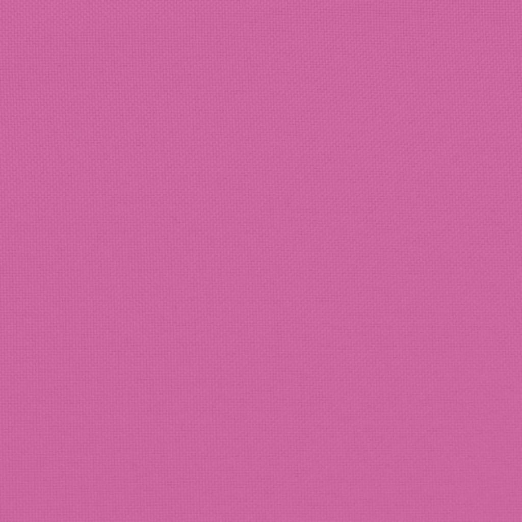 Stolsdynor 2 st rosa 50x50x7 cm oxfordtyg