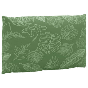 Dynor till pallsoffa 3 st bladmönster Oxford-tyg