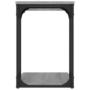 Sidobord grå sonoma 50x35x52 cm konstruerat trä