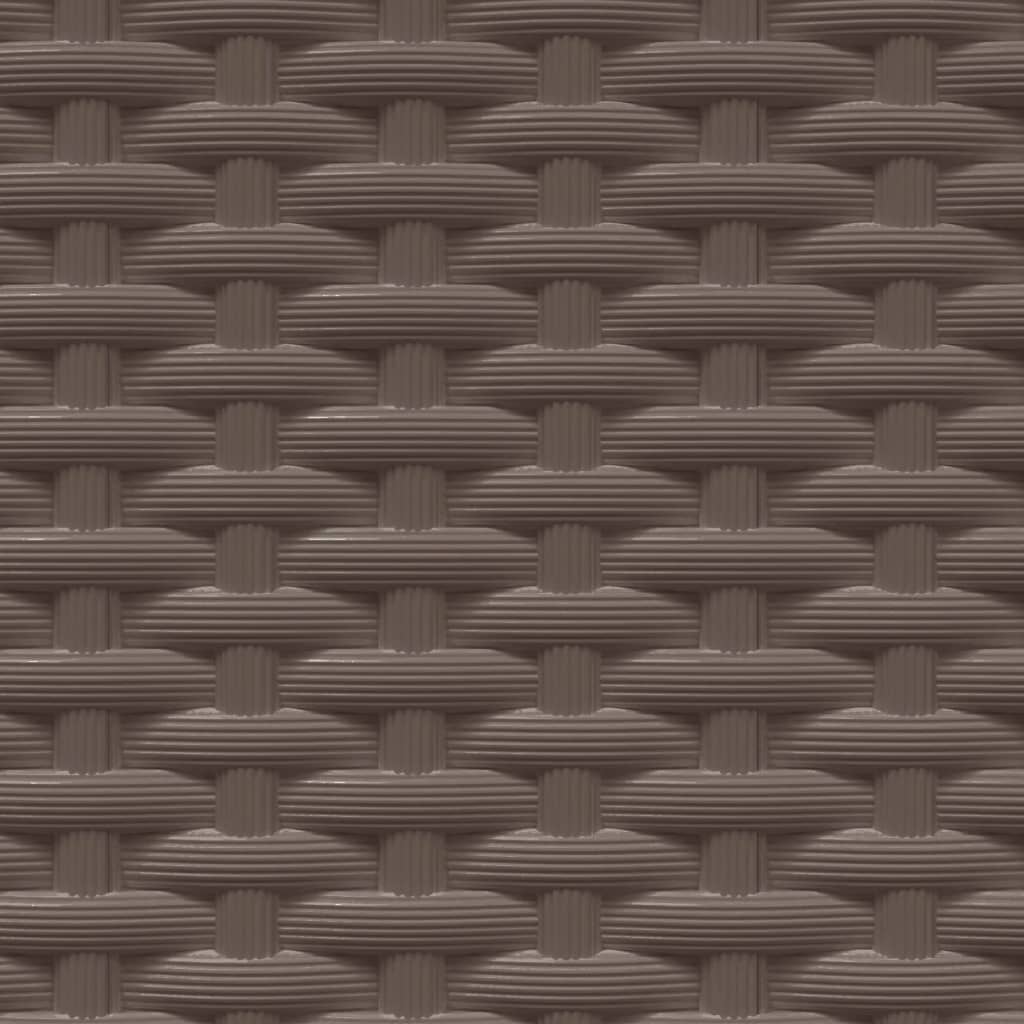 Odlingslådor 2 st brun 30x30x37 cm polypropylen