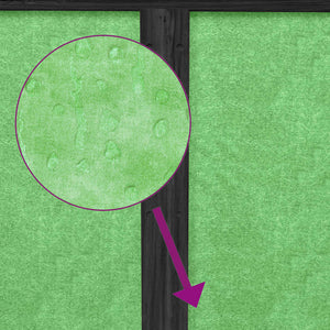 Kaninbur grå 144x123x67,5 cm massiv furu