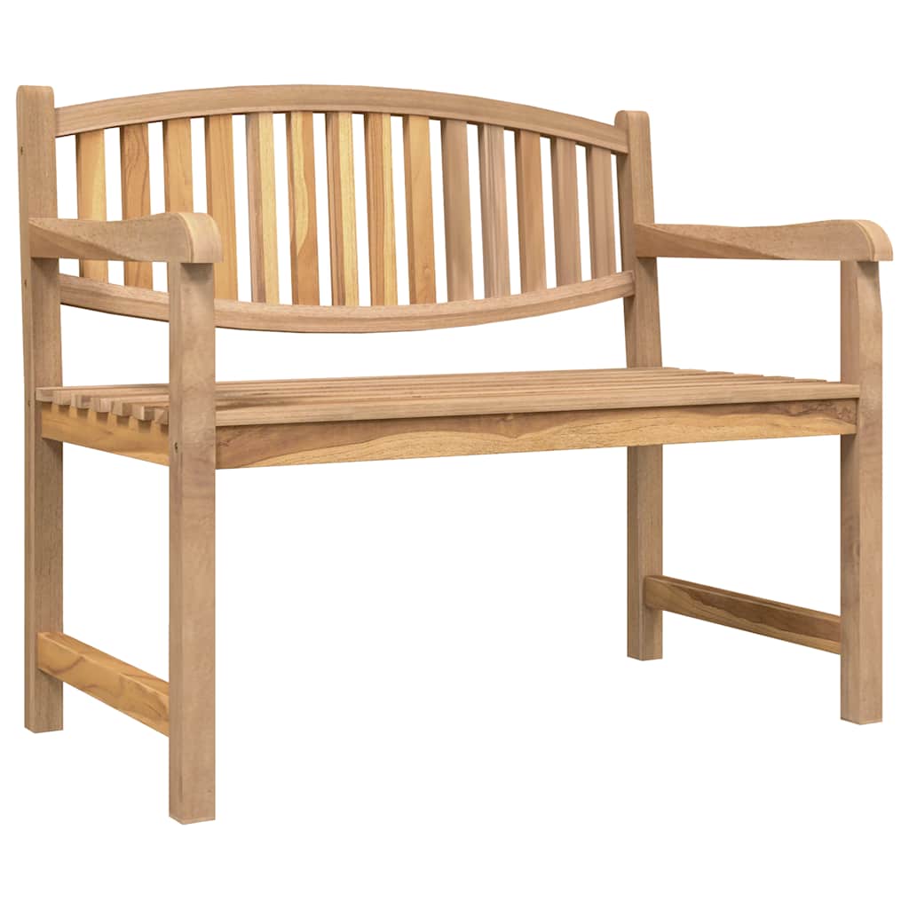 Trädgårdsbänk 114x59x87 cm massiv teak