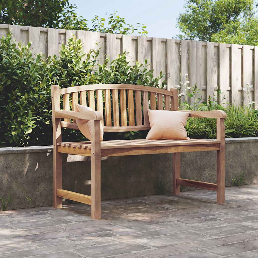Trädgårdsbänk 114x59x87 cm massiv teak