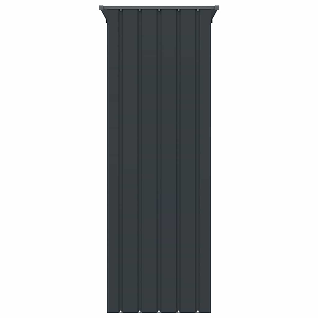 Fågelbur antracit 115x78x200 cm galvaniserat stål