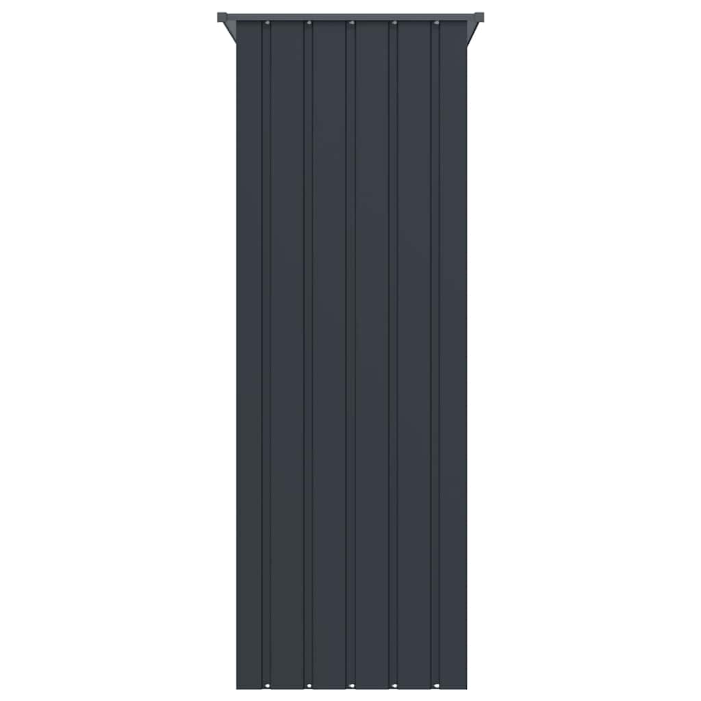 Fågelbur antracit 215x78x200 cm galvaniserat stål