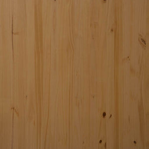 Hurts med hjul MOSS honungsbrun massiv furu