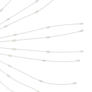 Julbelysning 2 st 140 LED kallvit 17 cm