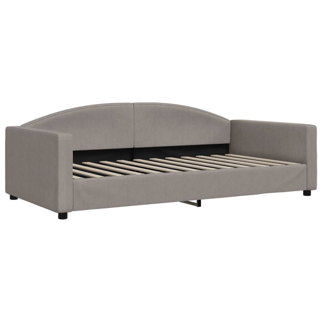 Dagbädd taupe 100x200 cm tyg