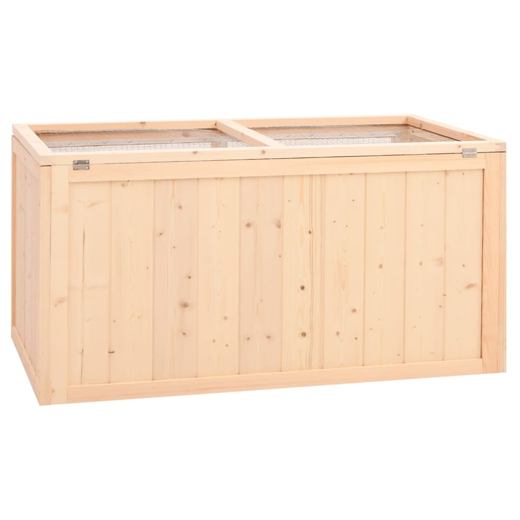 Hamsterbur 104x52x54 cm massivt trä gran