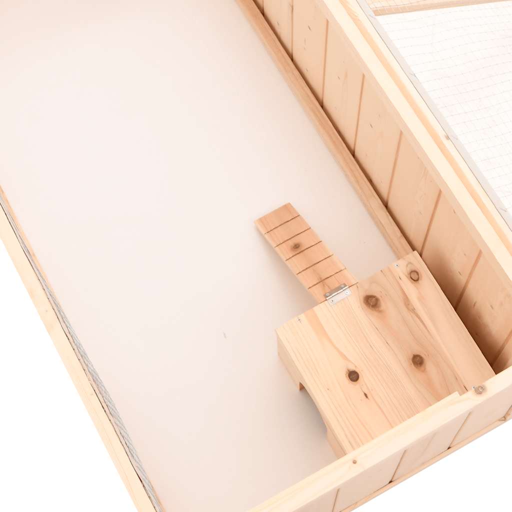 Hamsterbur 104x52x38 cm massivt granträ