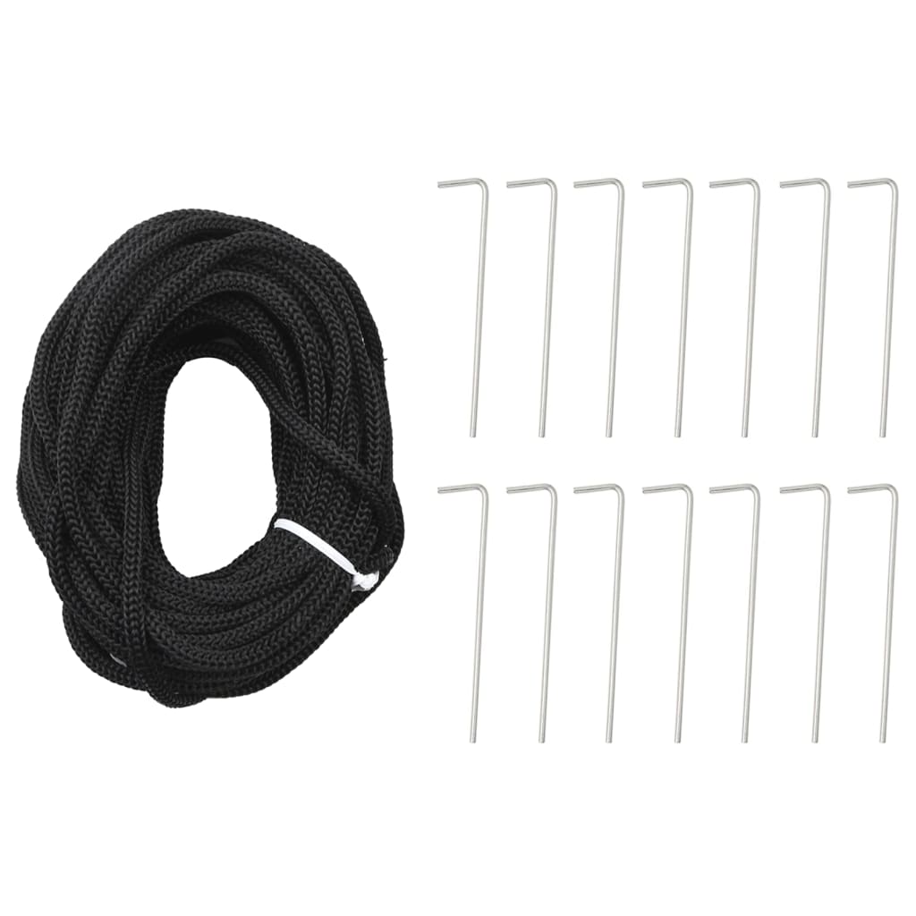 LED julgran på flaggstång 3000 LEDs färgglad 800 cm