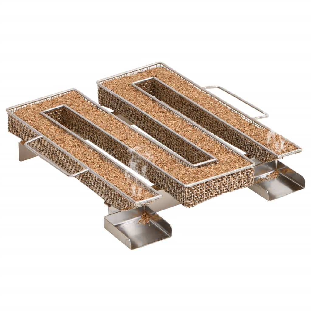 Rökskåp med kallröksgenerator galvaniserat stål