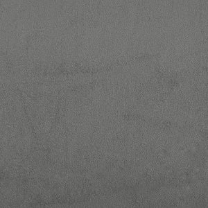 2-sitssoffa med prydnadskuddar mörkgrå 140 cm mikrofibertyg