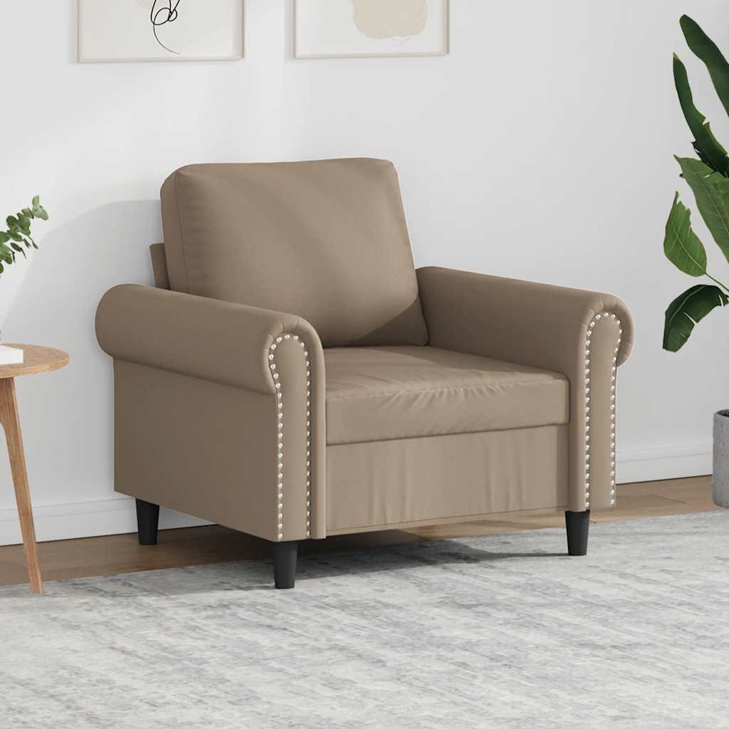Fåtölj Cappuccino 60 cm konstläder