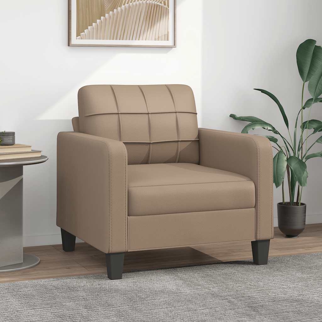 Fåtölj Cappuccino 60 cm konstläder