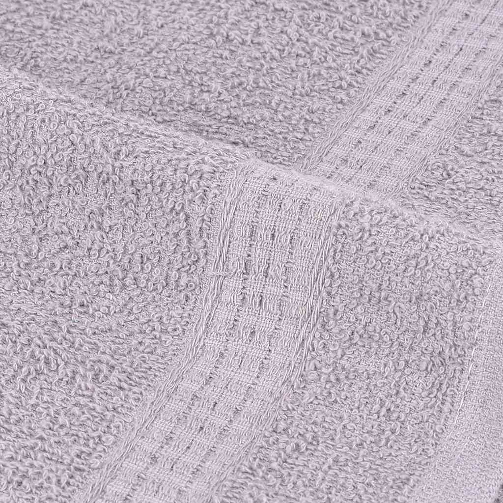 Handdukar 12 st grå 360 gsm 100% bomull