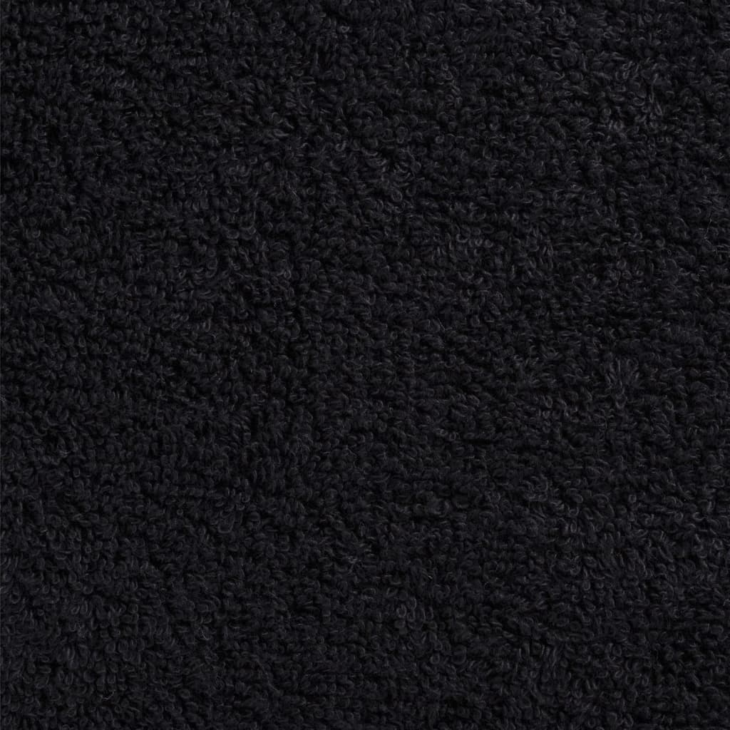 Premium handdukar 12 st SOLUND svart 600 gsm