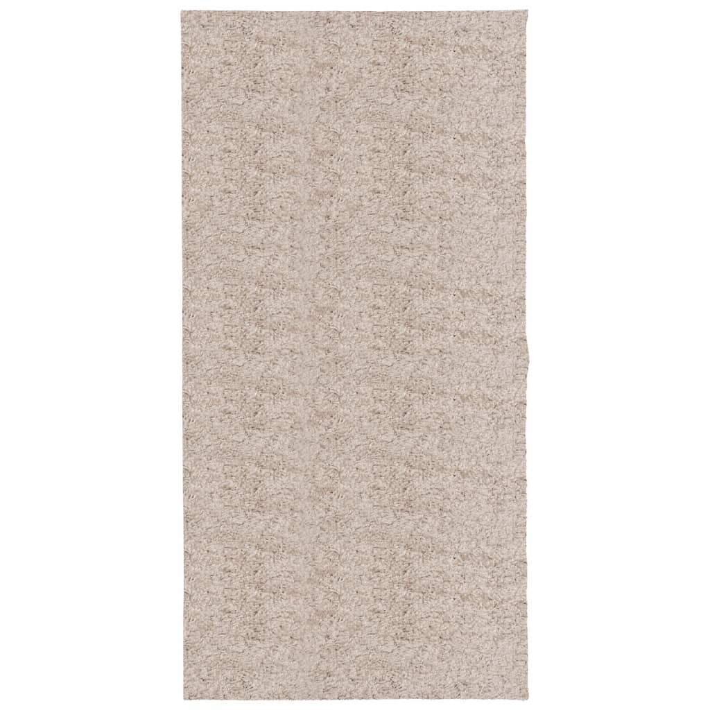 Ryamatta PAMPLONA lång lugg modern beige 100x200 cm