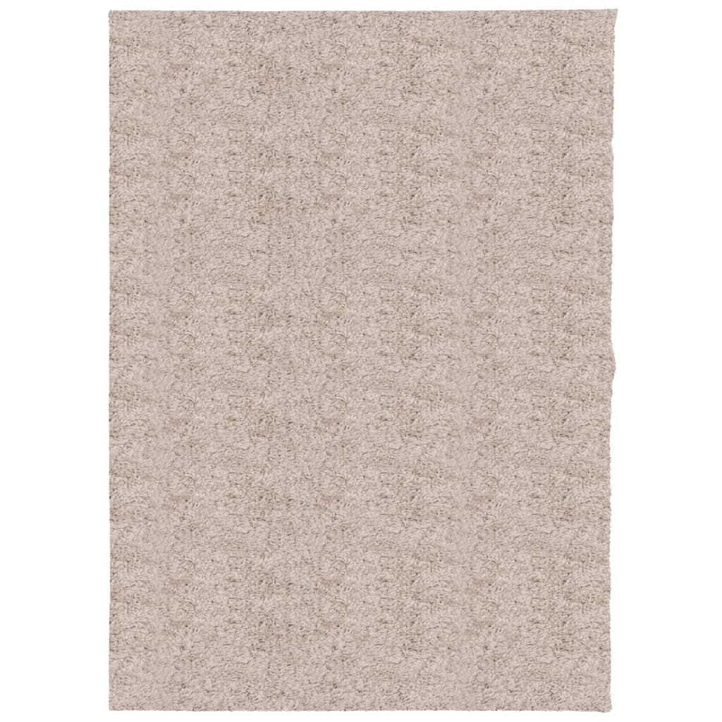 Ryamatta PAMPLONA lång lugg modern beige 240x340 cm