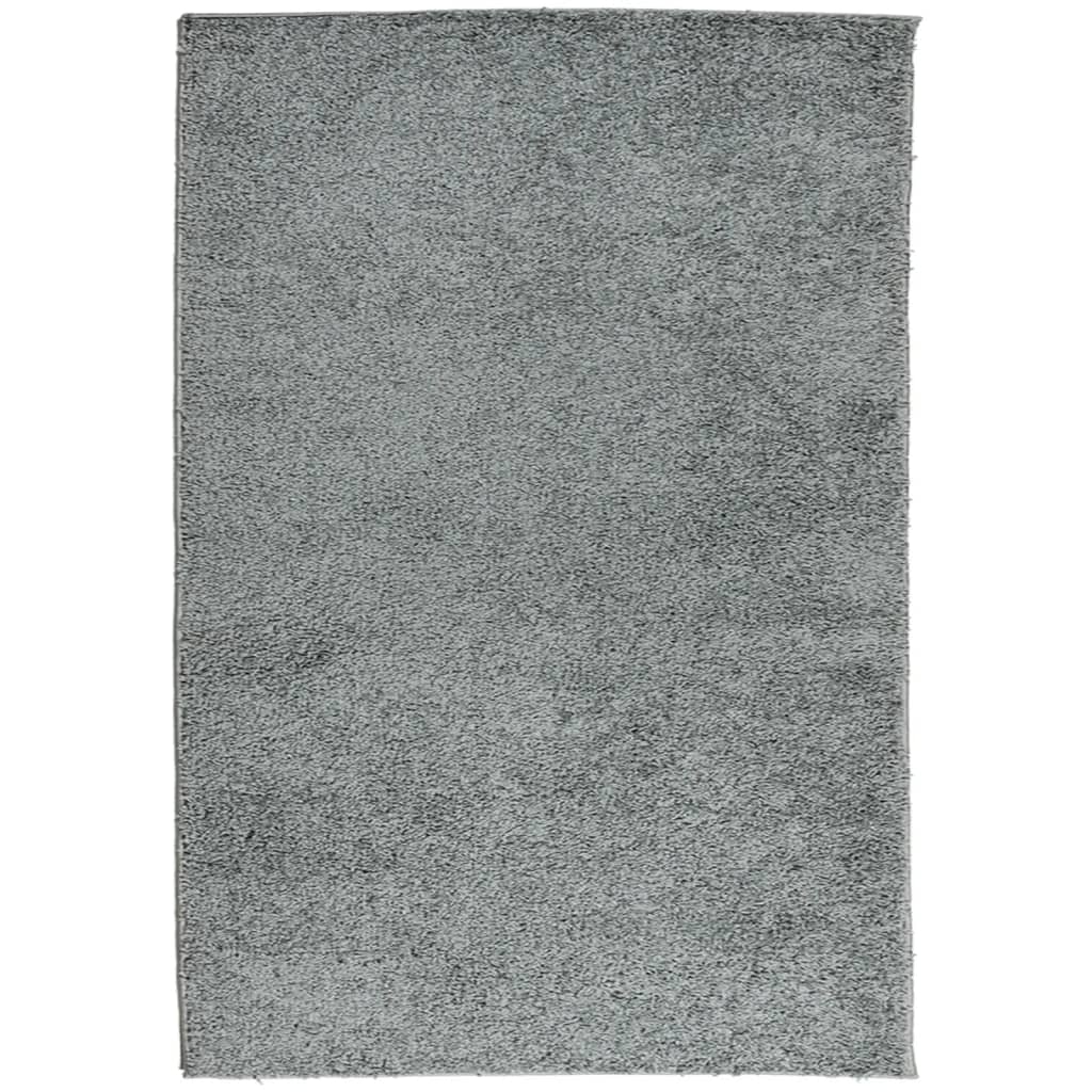 Ryamatta PAMPLONA lång lugg modern grön 120x170 cm