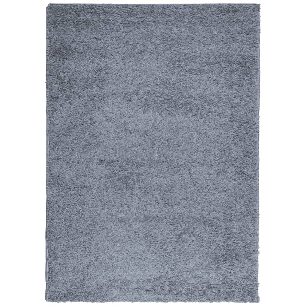 Ryamatta PAMPLONA lång lugg modern blå 200x280 cm