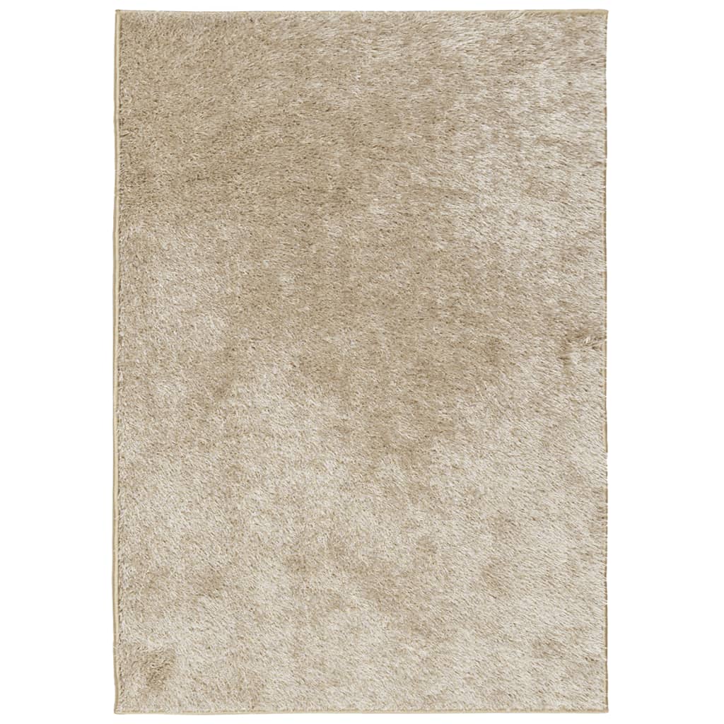 Matta ISTAN långluggad glansig beige 120x170 cm