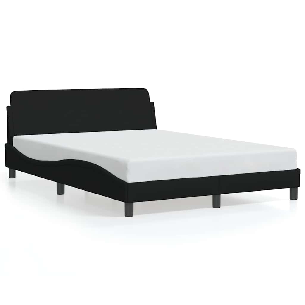 Sängram Dover Svart 135x190 cm Tyg