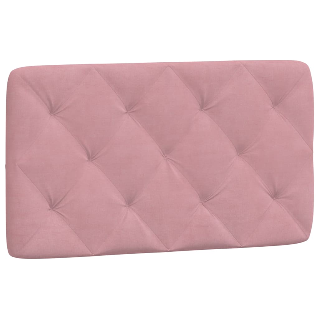 Bed Frame without Mattress Pink 80x200 cm Velvet