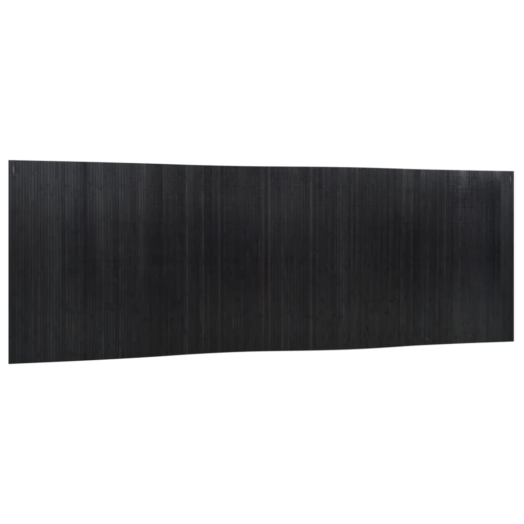 Rumsavdelare svart 165x600 cm bambu