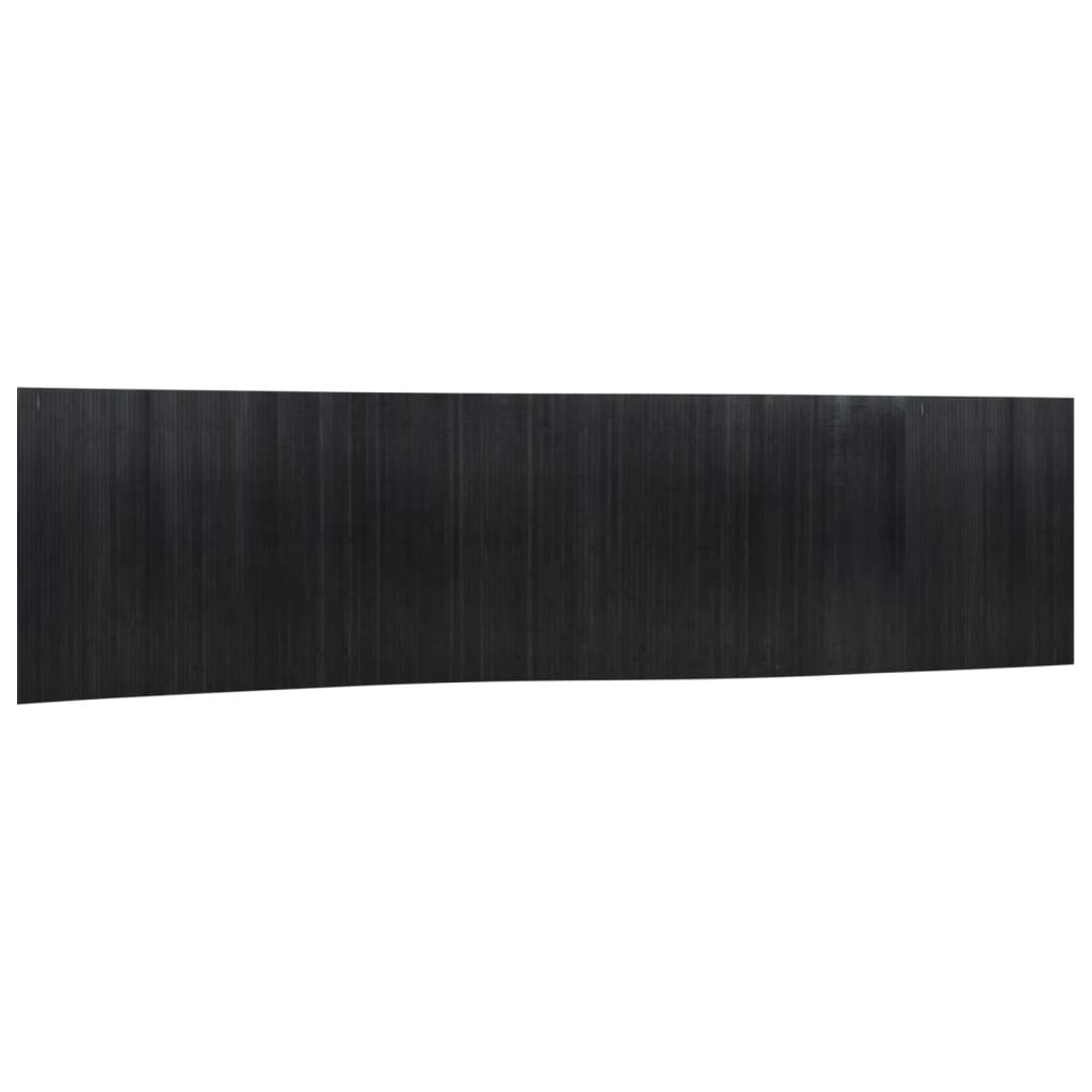 Rumsavdelare svart 165x800 cm bambu