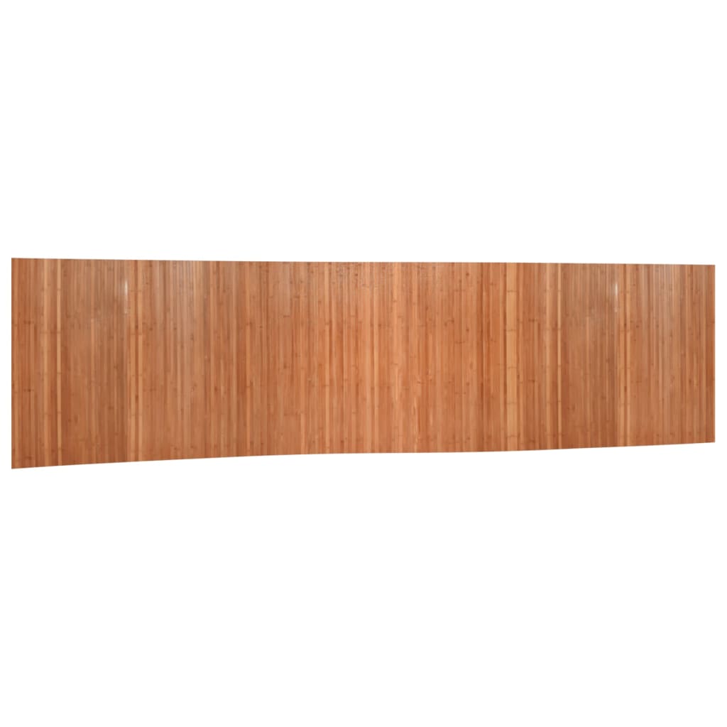 Rumsavdelare brun 165x800 cm bambu