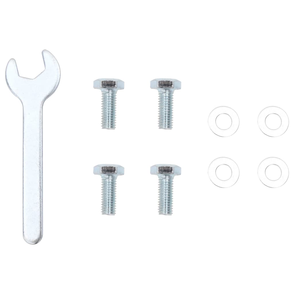 Parasollfot för Ø38/48 mm stolpe silver stål