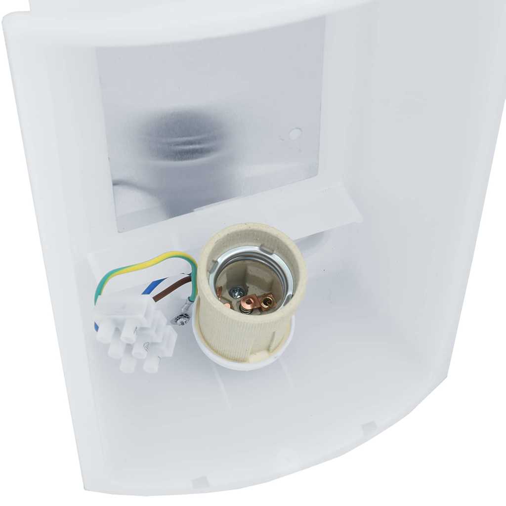 Utomhus vägglampa Silver 23,5 x 9 x 26 cm