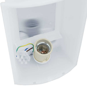 Utomhus vägglampa Silver 23,5 x 9 x 26 cm