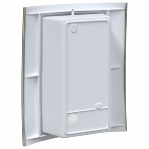 Utomhus vägglampa Silver 23,5 x 9 x 26 cm