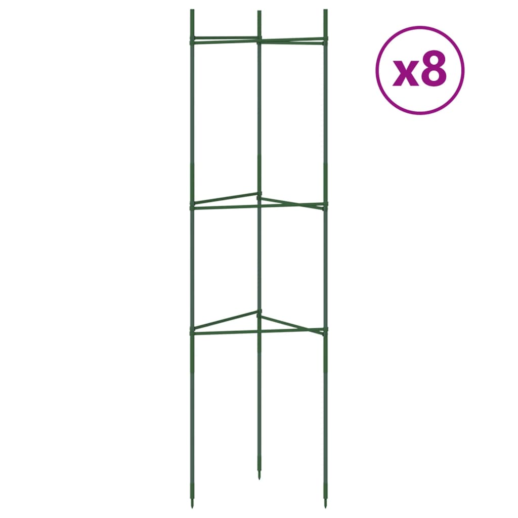 Tomatburar 8 st 116 cm stål och PP