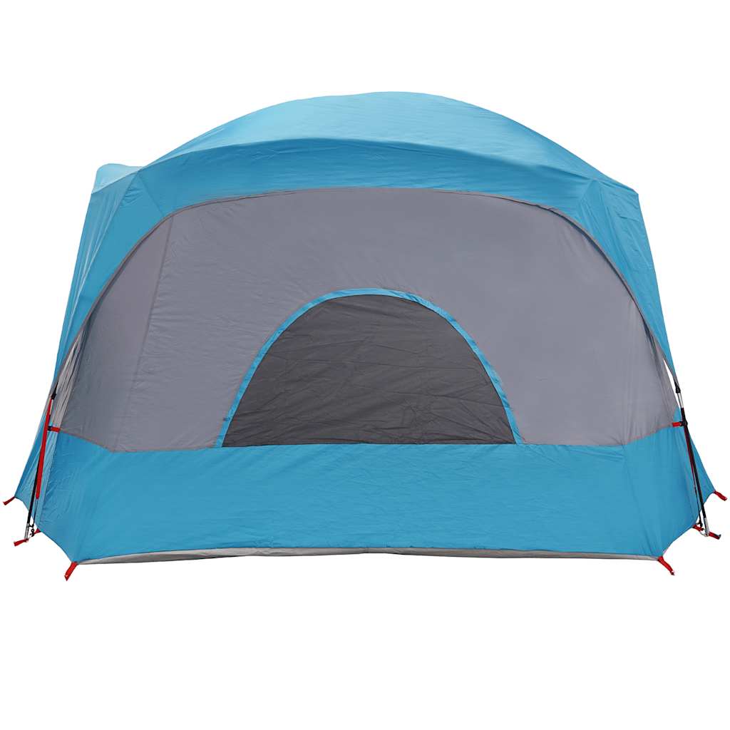 Familjetält cabin 6 personer blå vattentätt
