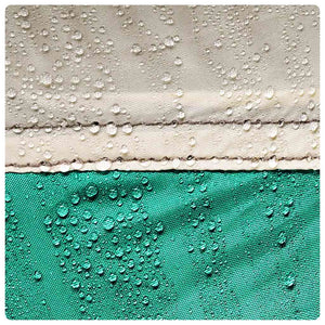 Strandtält 2-personers havsgrönt vattentätt