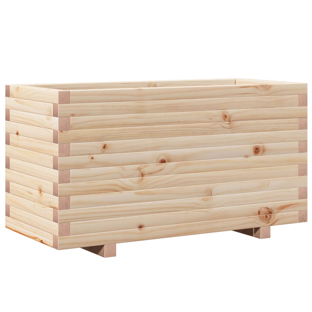 Odlingslåda 90x40x49,5 cm massivt furuträ